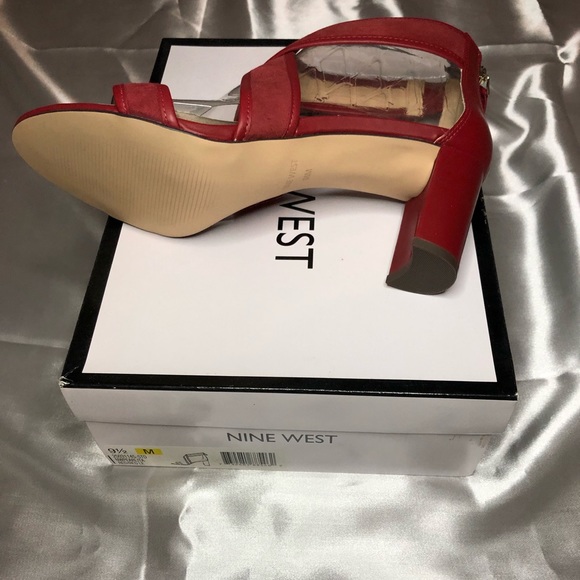 Nine West Red Heel (sandal) - Picture 3 of 4